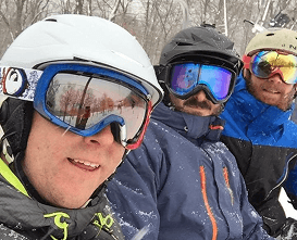 Winter sports activities
